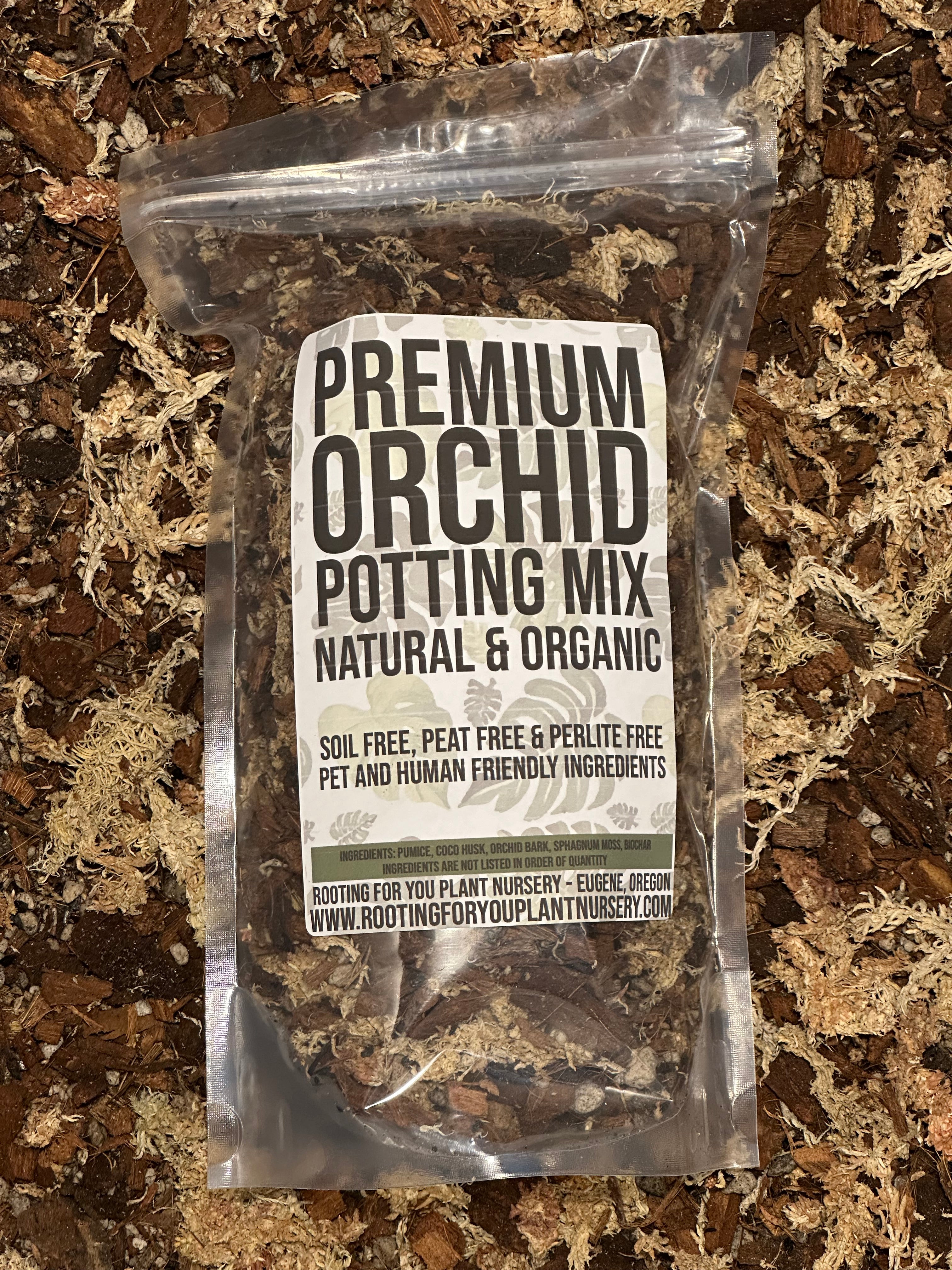 organic orchid potting mix Premium Flower Garden Potting Mix