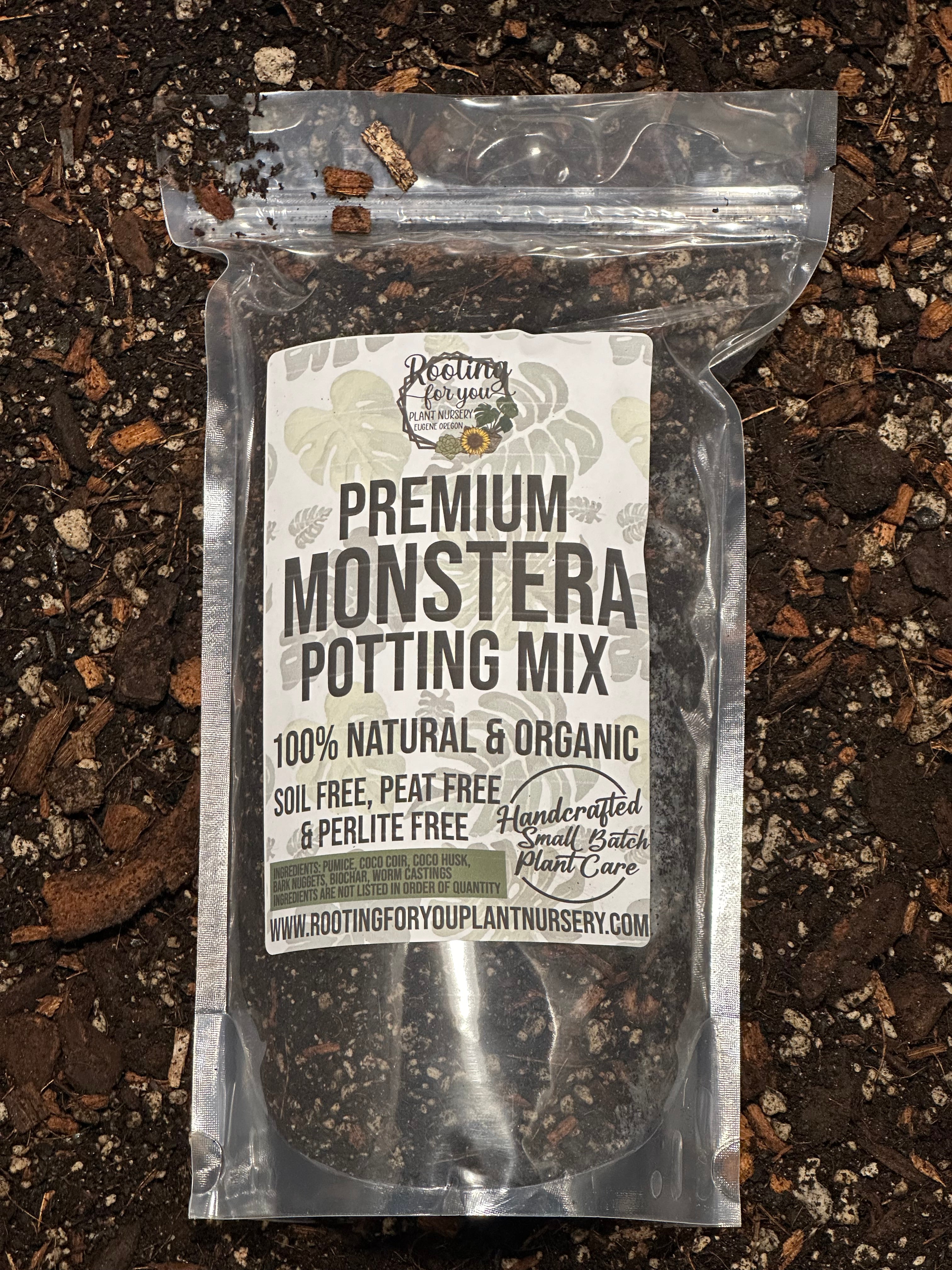 rooting for you plant pot MONSTERA Premium Potting Mix