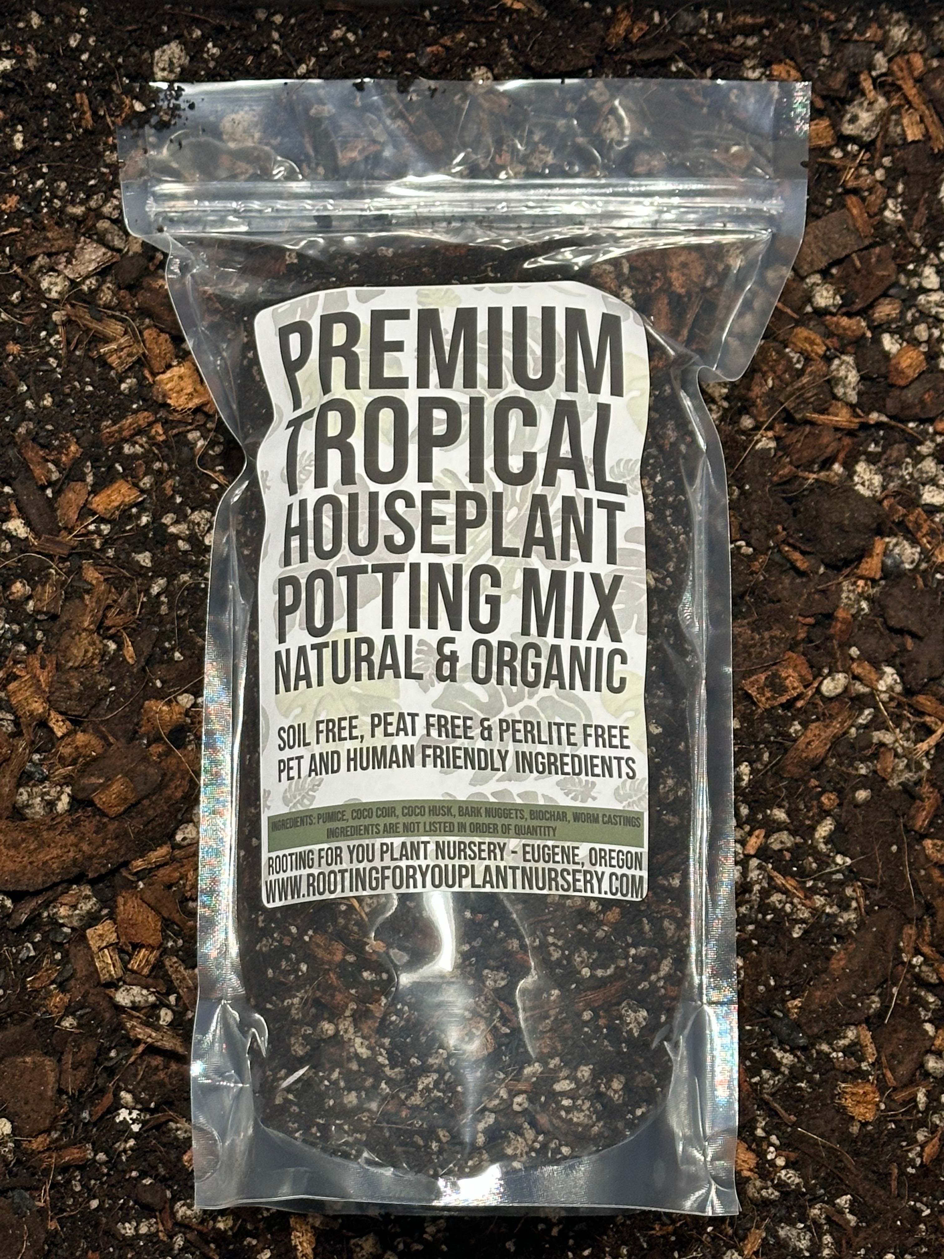 Premium Tropical Houseplant Potting Mix - General Purpose For Tropical ...