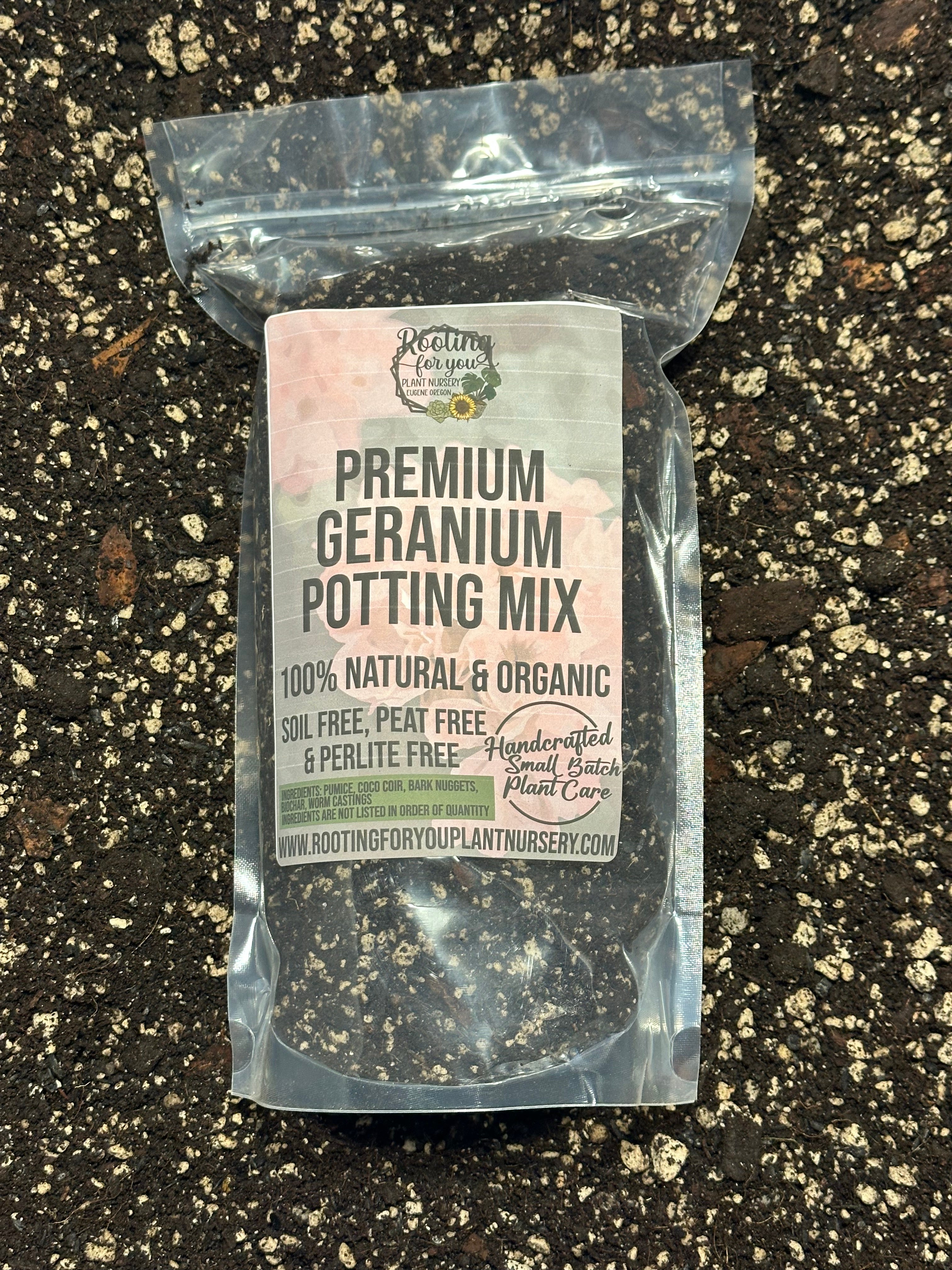 best potting mix for geraniums Pomegranate Premium Potting Mix 1/2 Gallon