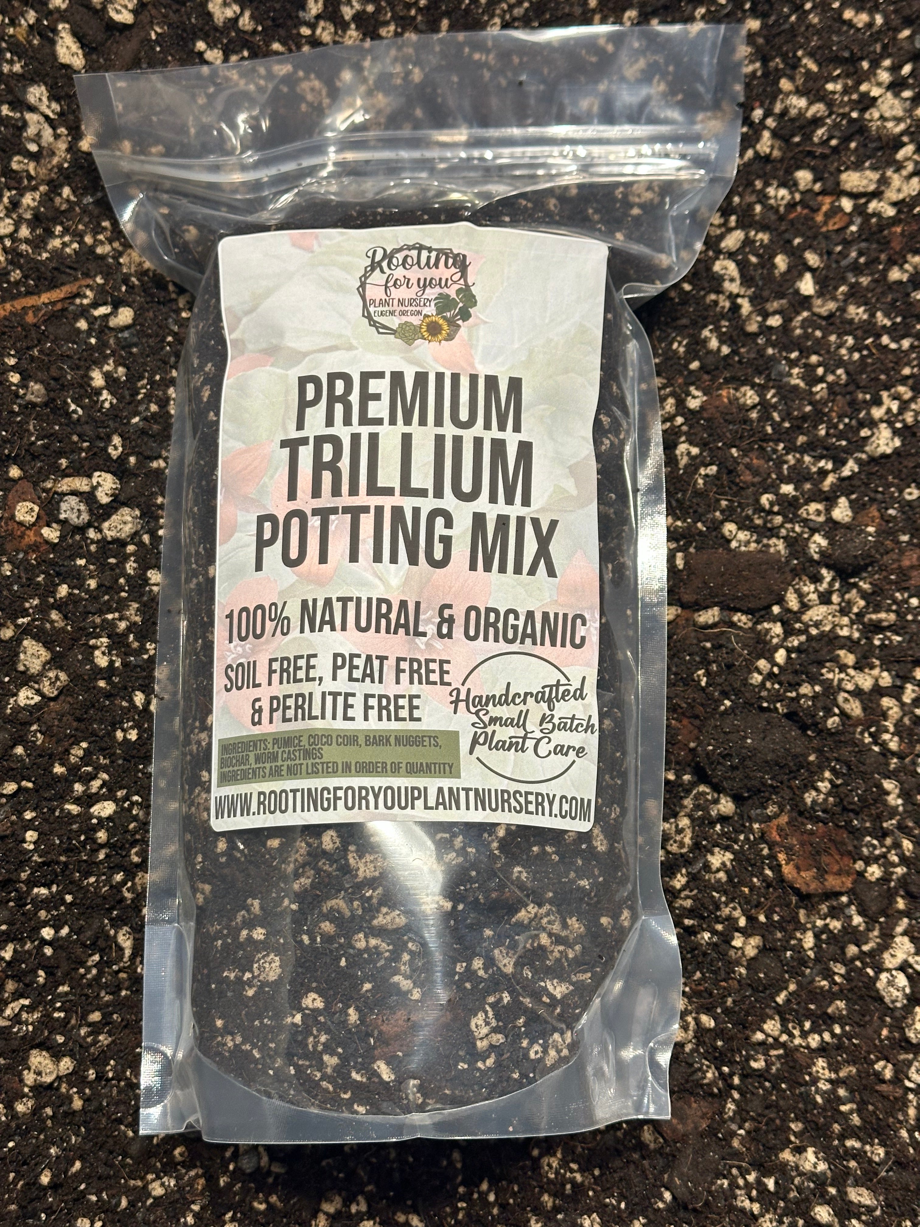 Trillium Plant Premium Potting Mix – Rooting For You Plant Nursery