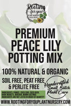 Load image into Gallery viewer, Peace Lily Premium Potting Mix