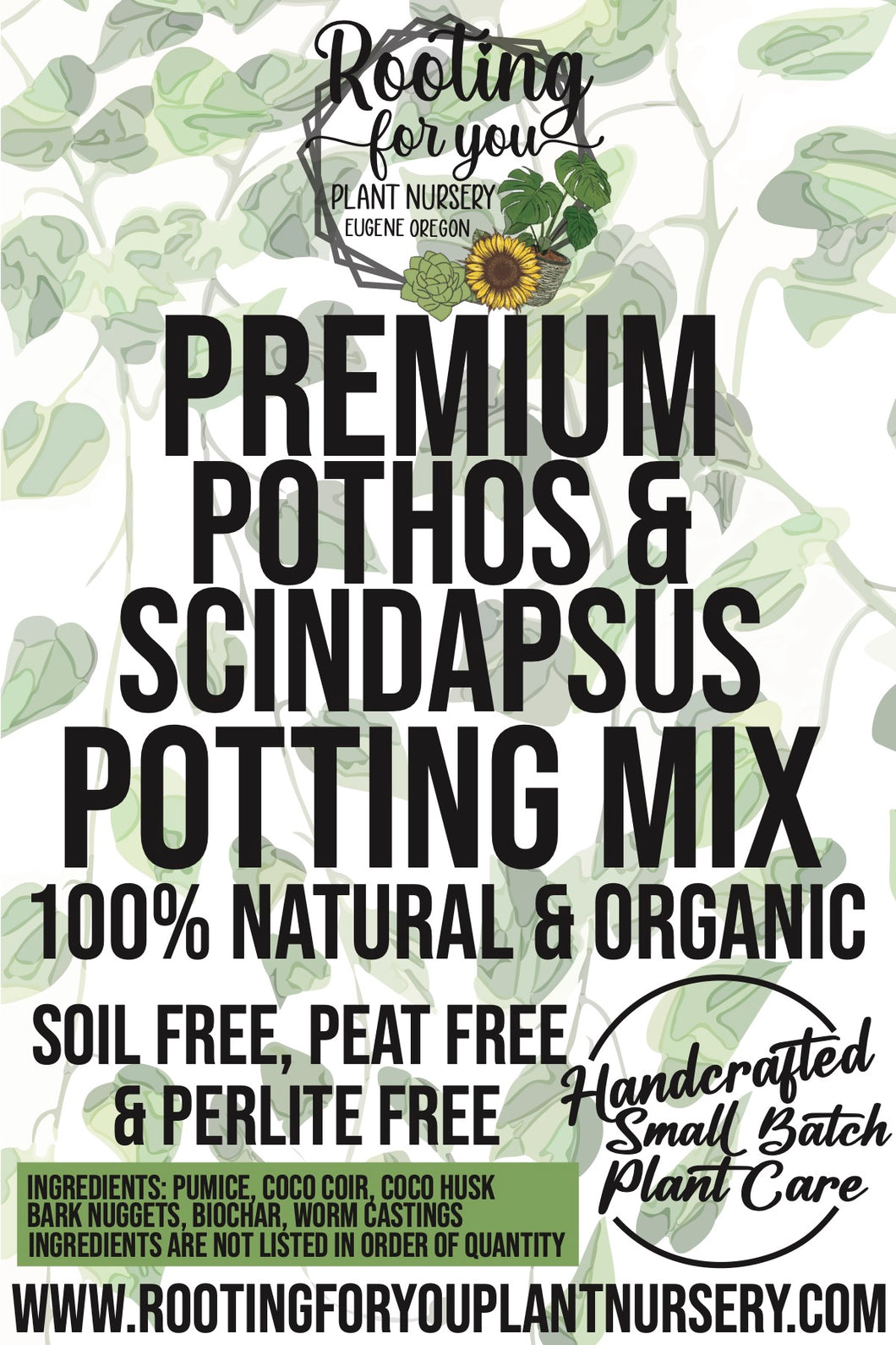 Pothos & Scindapsus Premium Potting Mix