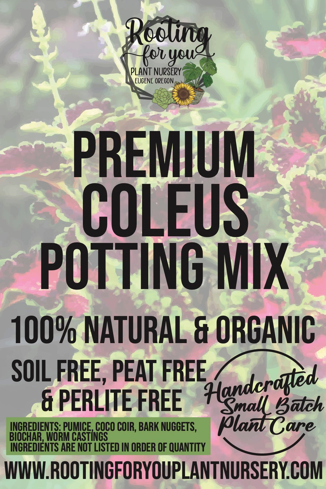 Coleus Premium Potting Mix