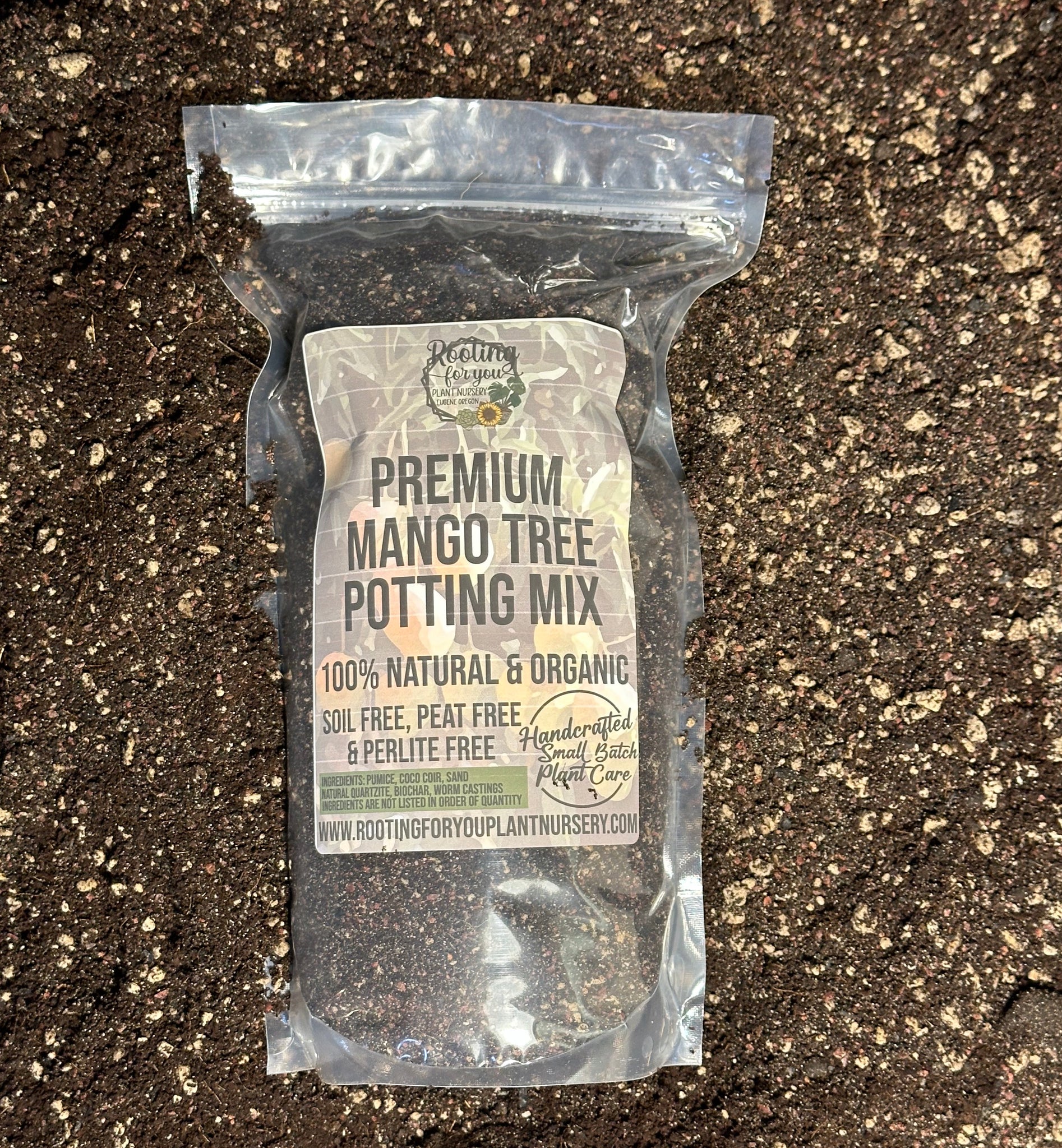 small bag of potting mix Mango Premium Potting Mix – Rooting For You Plant Nursery