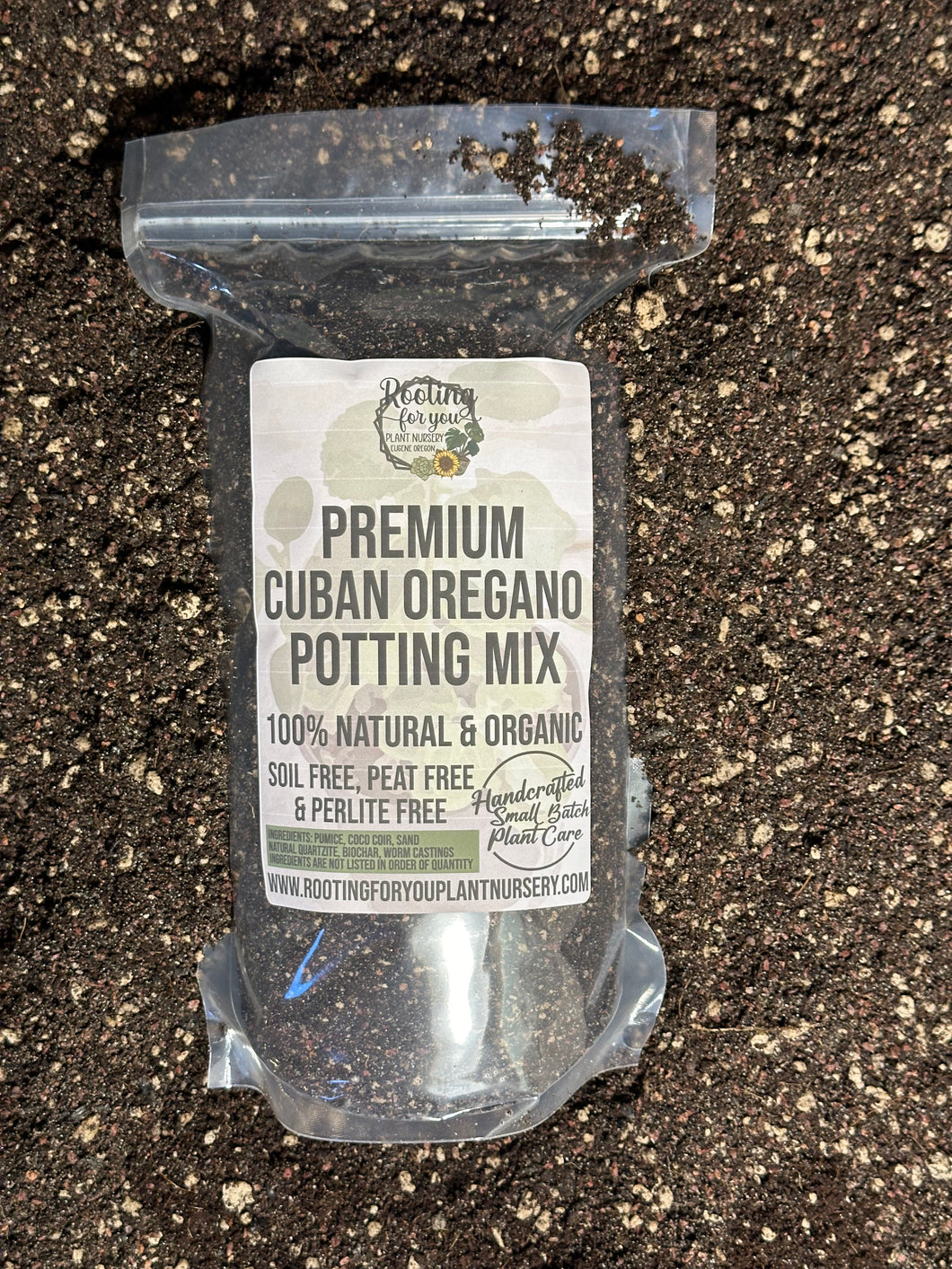 Cuban Oregano Premium Potting Mix