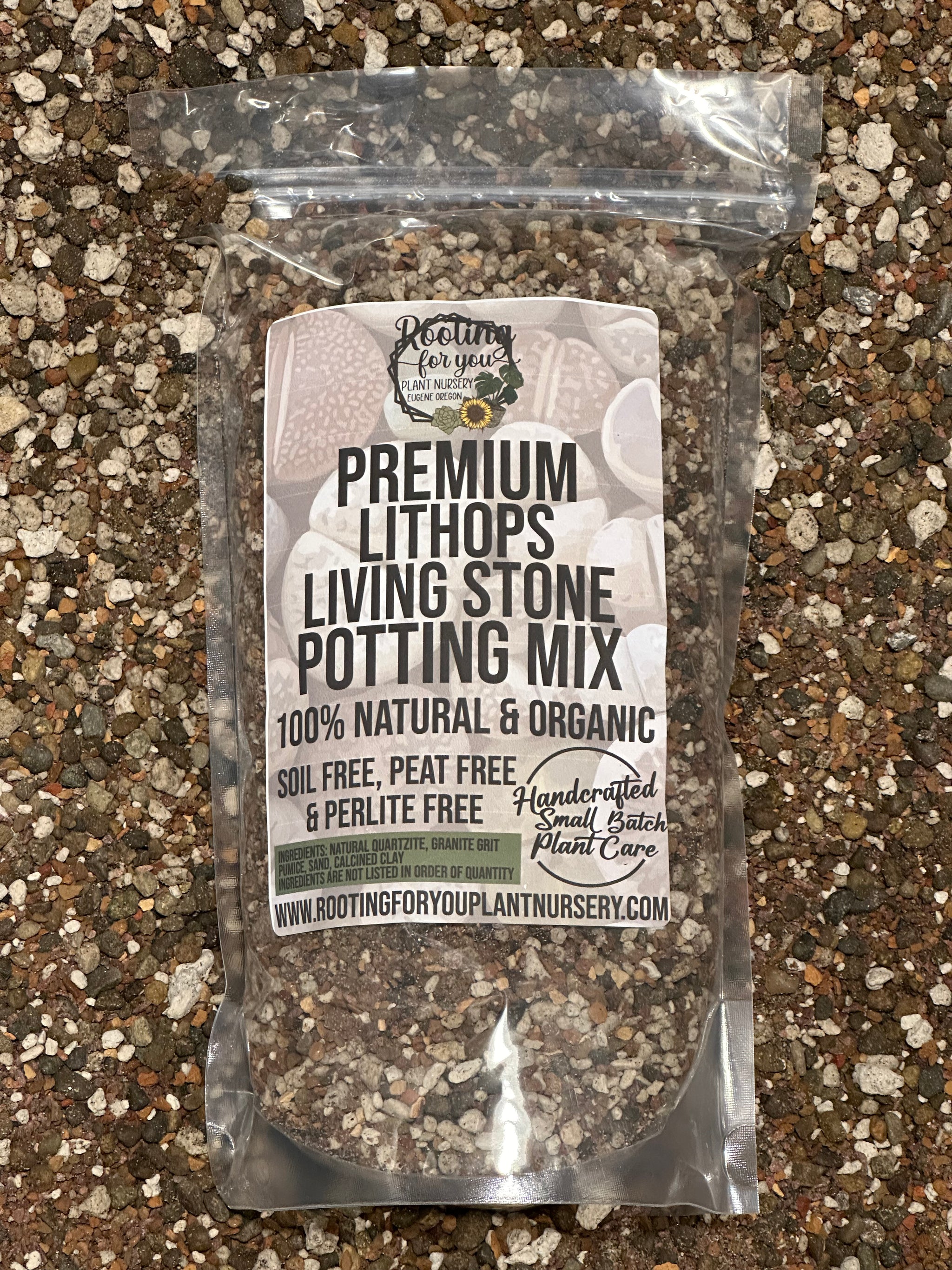 pumice potting mix LITHOPS Living Stone Premium Potting Mix