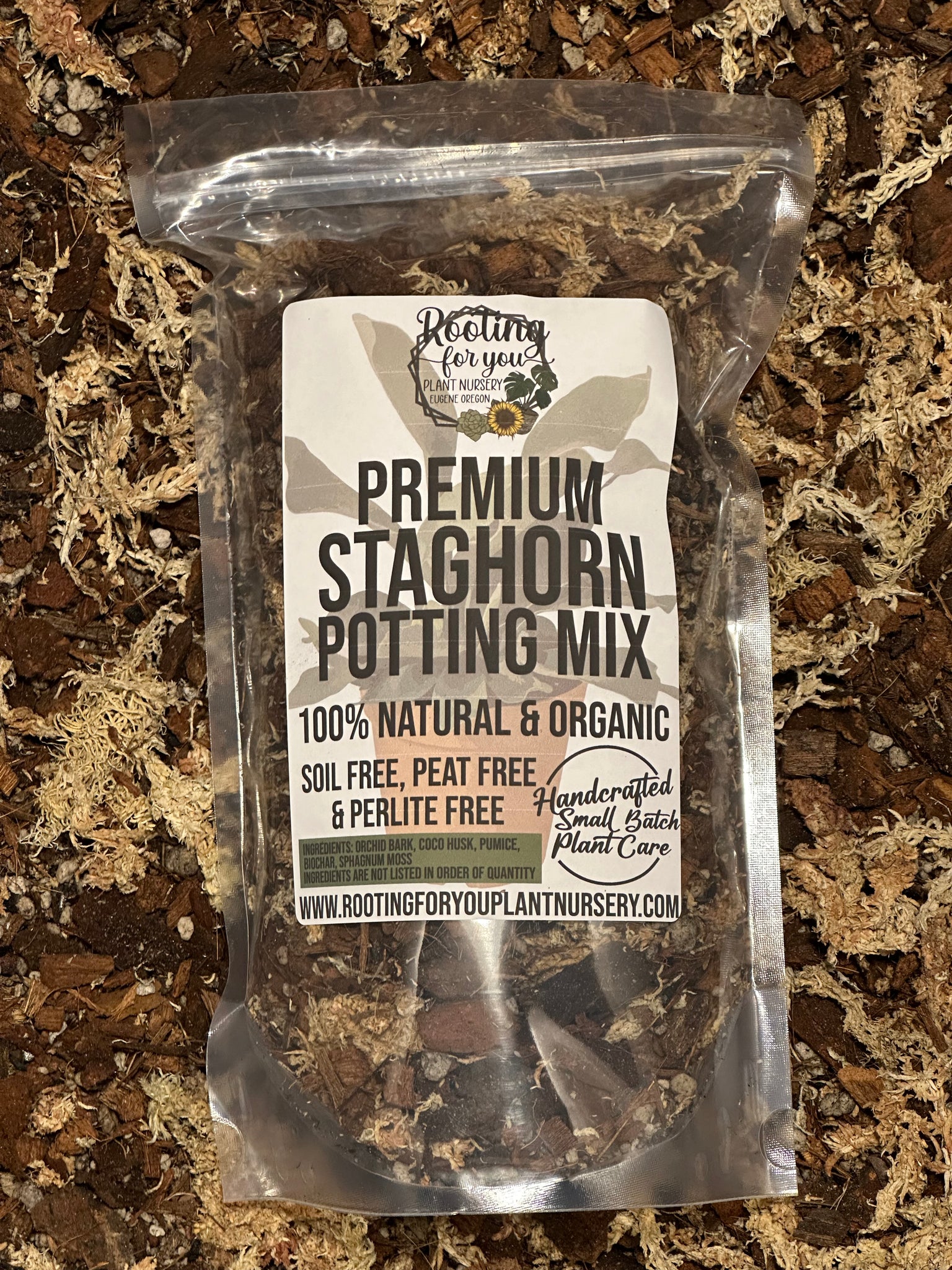 potting mix for boston fern Staghorn Fern Premium Potting Mix – Rooting For You Plant Nursery