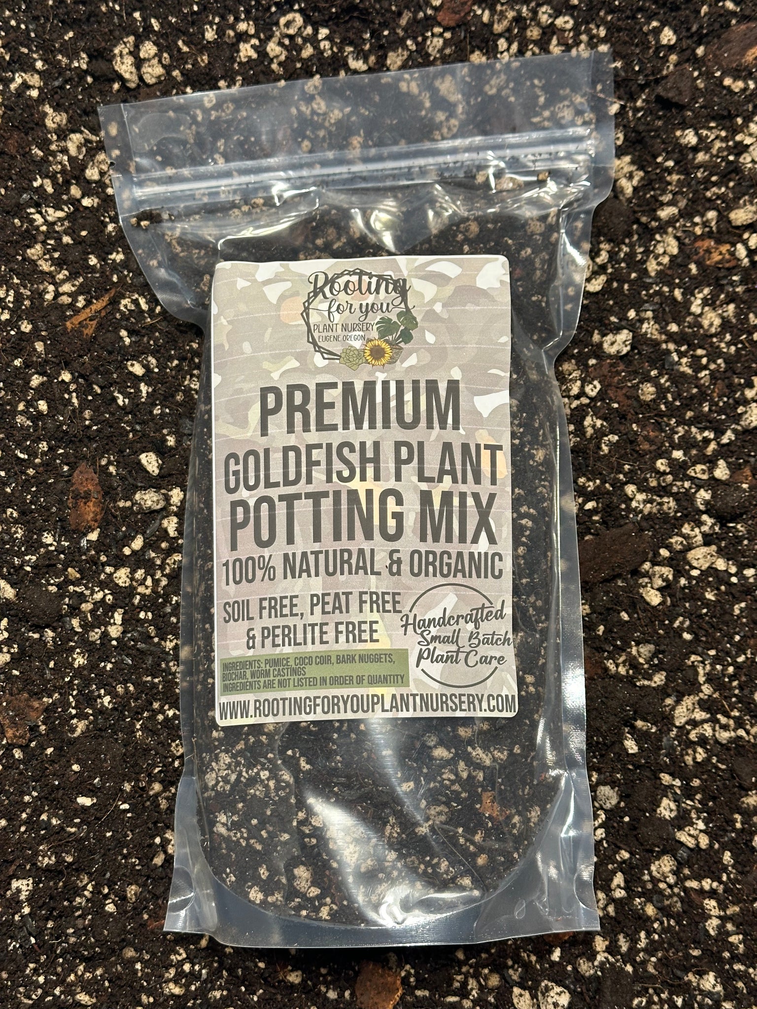 goldfish plant potting soil GOLDFISH PLANT Premium Potting Mix