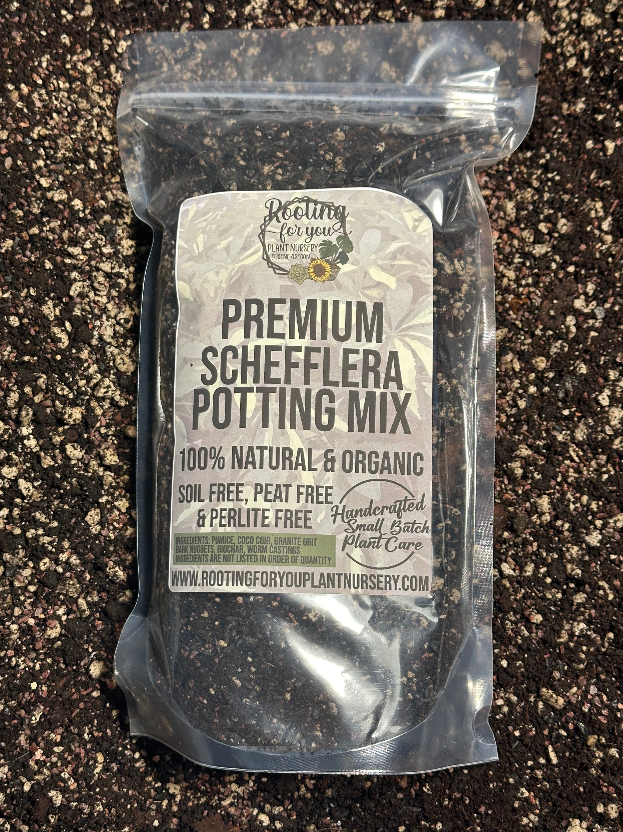 schefflera arboricola soil mix Schefflera Premium Potting Mix – Rooting For You Plant Nursery