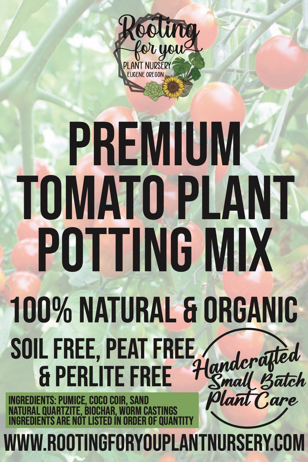 Tomato Plant Premium Potting Mix