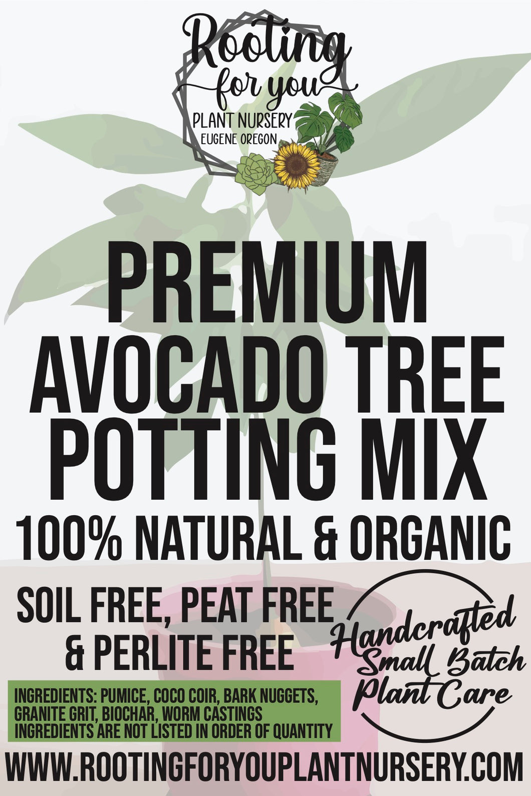 Avocado Tree Premium Potting Mix