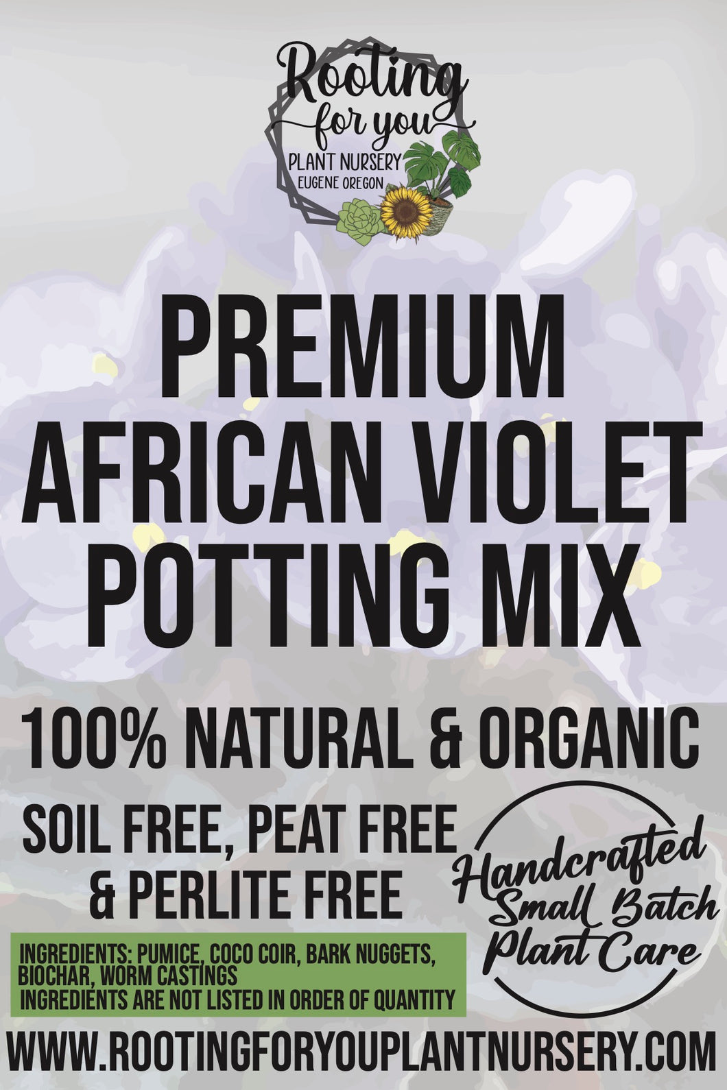 African Violet Premium Potting Mix