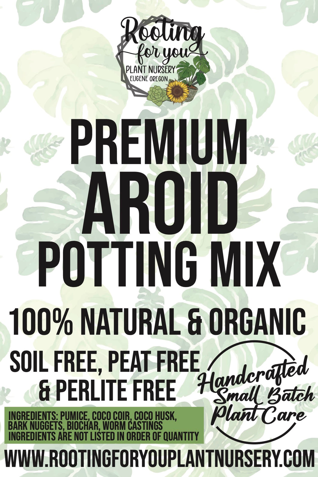AROID Premium Potting Mix - General Purpose For All Aroids