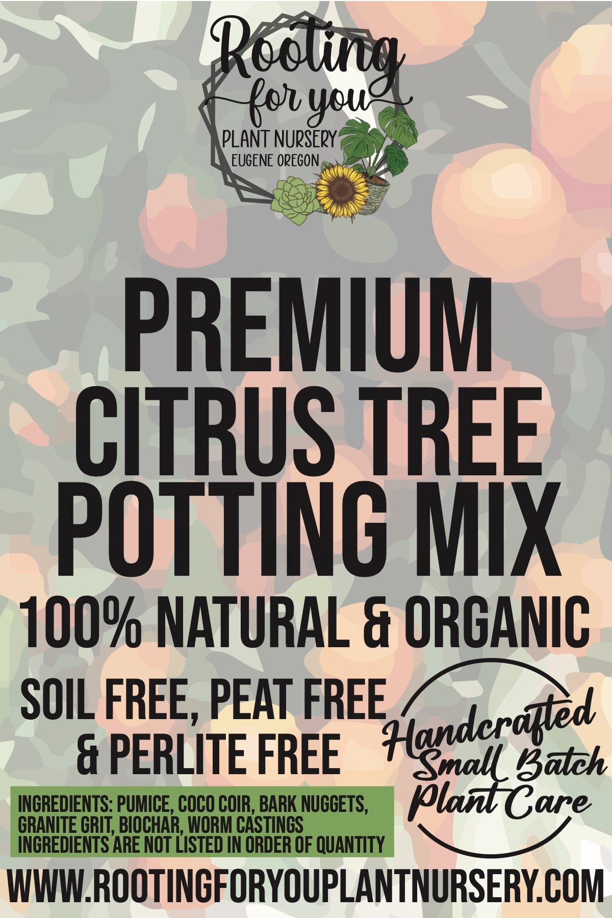organic citrus potting mix Citrus Tree Premium Potting Mix