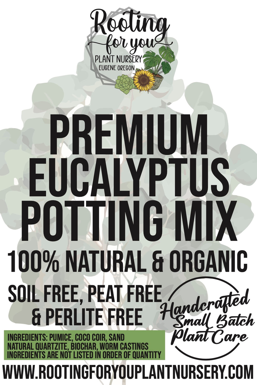Eucalyptus Premium Potting Mix