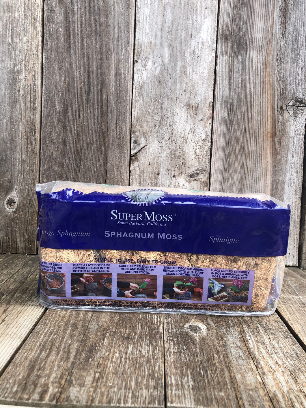 SuperMoss Sphagnum Moss Soil Amendment .33LB