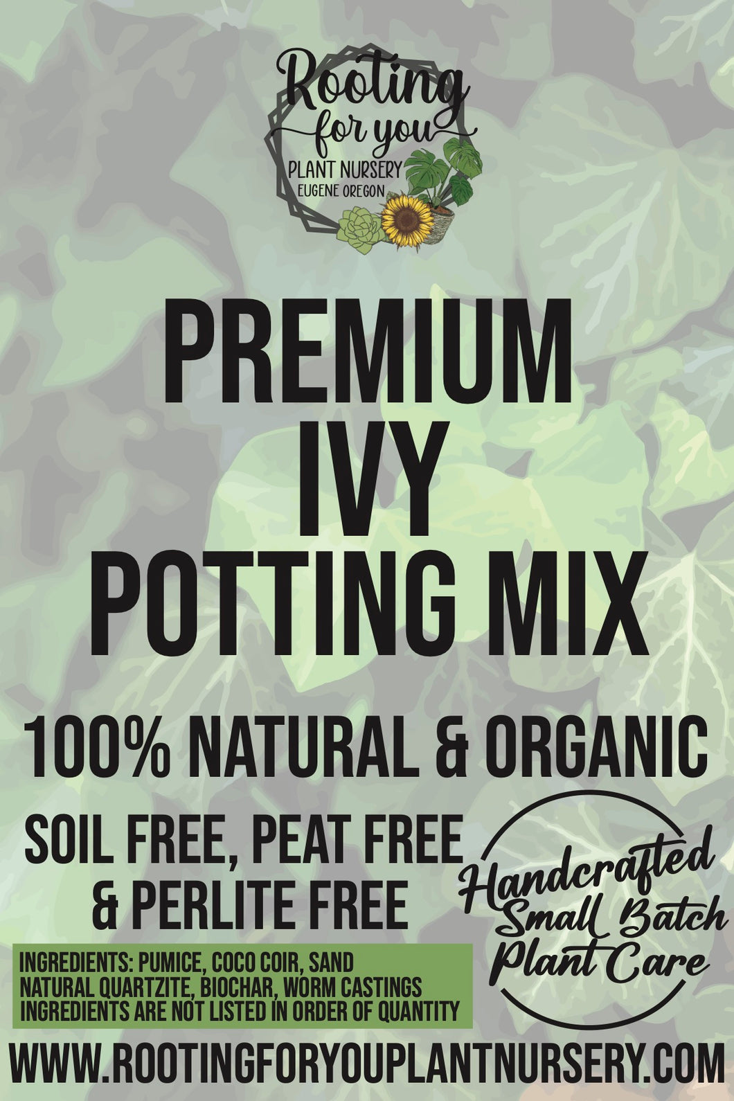 Ivy Premium Potting Mix