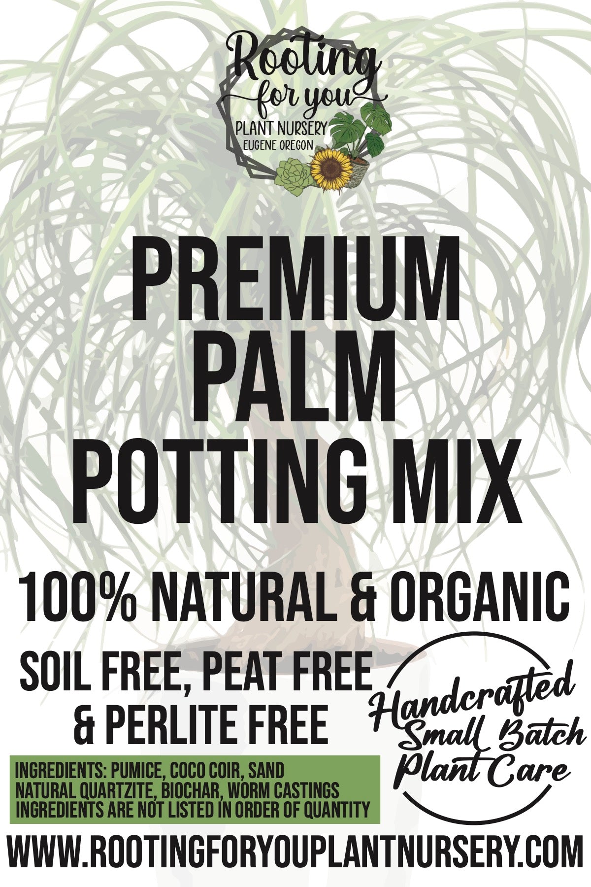 palm potting mix Palm Premium Potting Mix – Rooting For You Plant Nursery