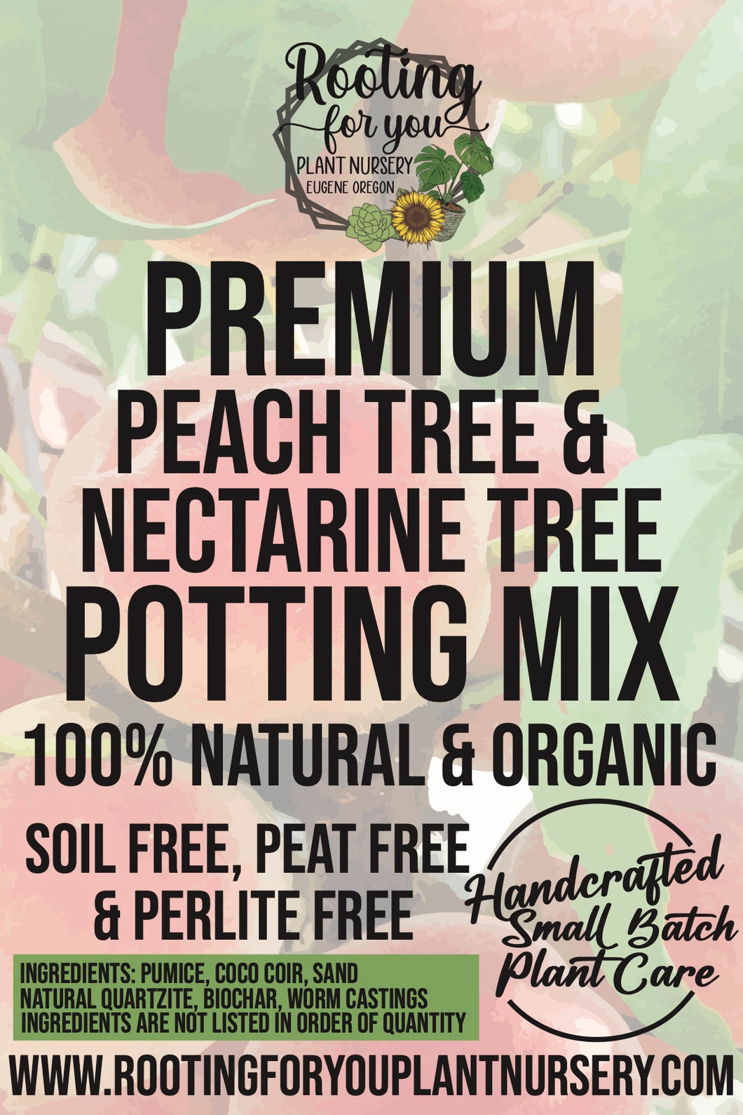 Peach and Nectarine Premium Potting Mix