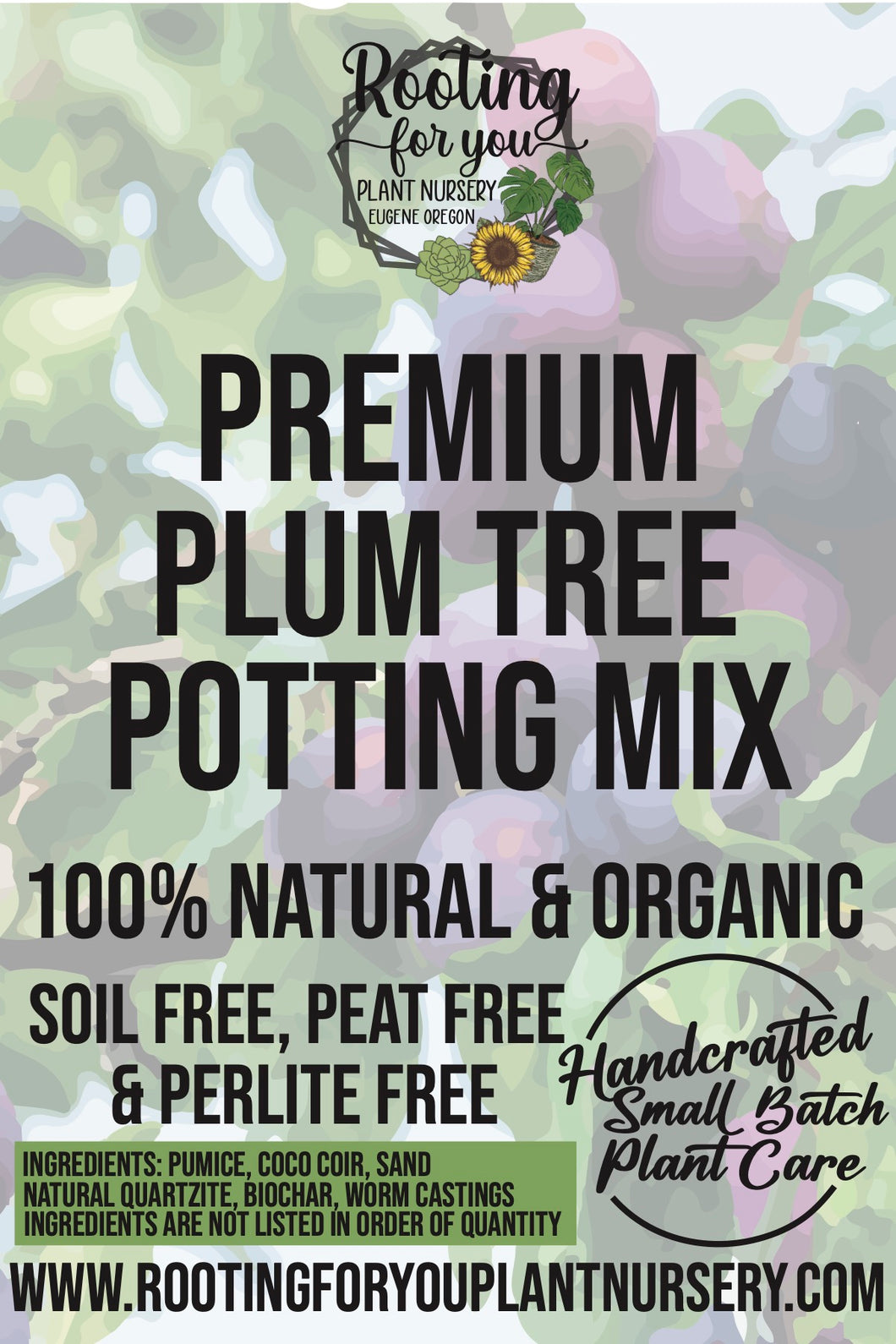 Plum Tree Premium Potting Mix