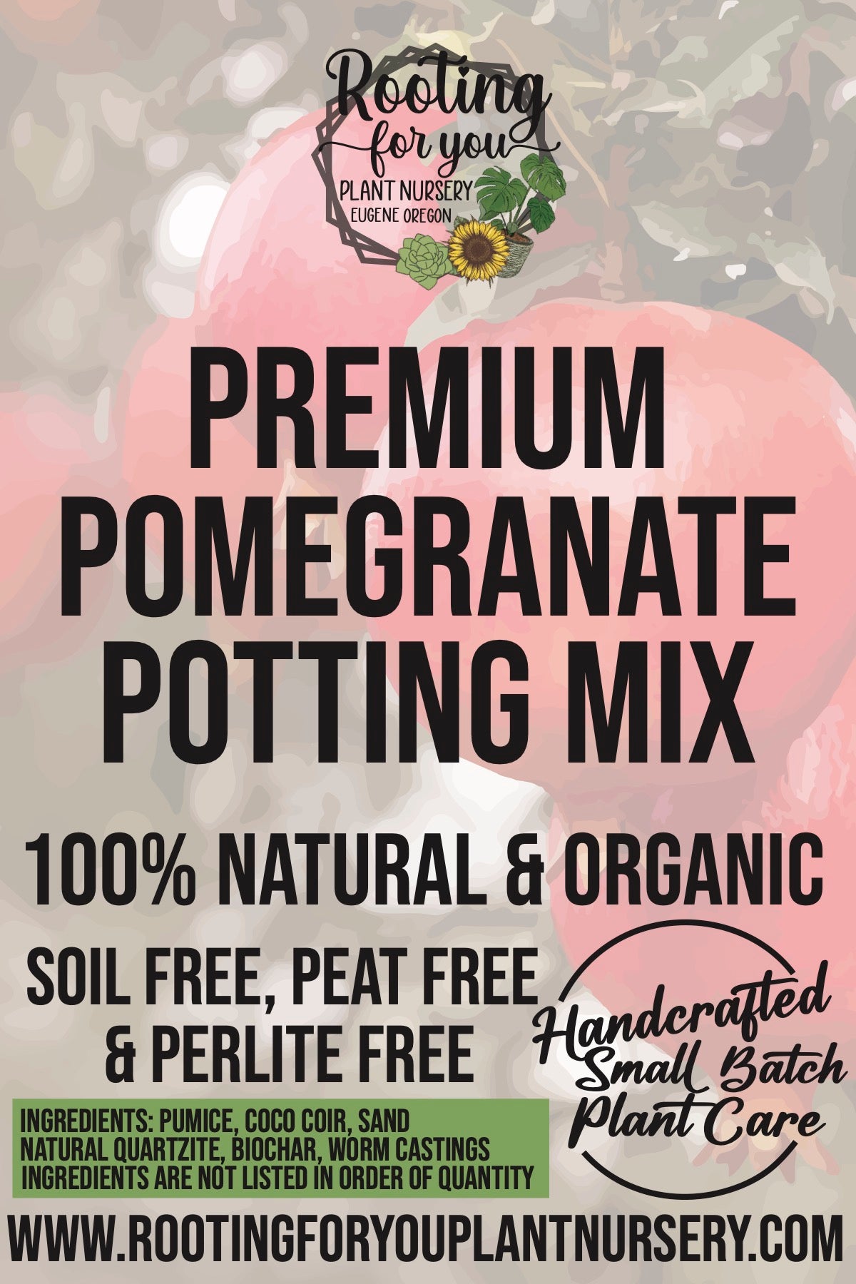 potting mix for pomegranate Pomegranate Premium Potting Mix 1 Gallon