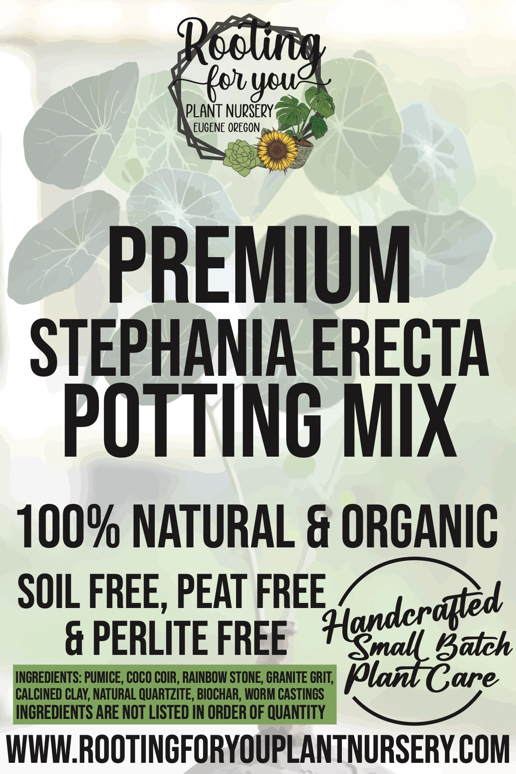 Stephania Erecta Premium Potting Mix