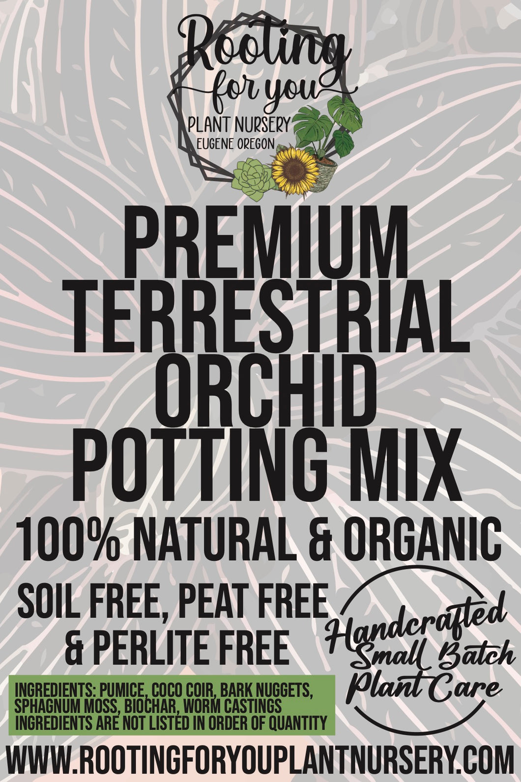 Terrestrial Orchids Premium Potting Mix