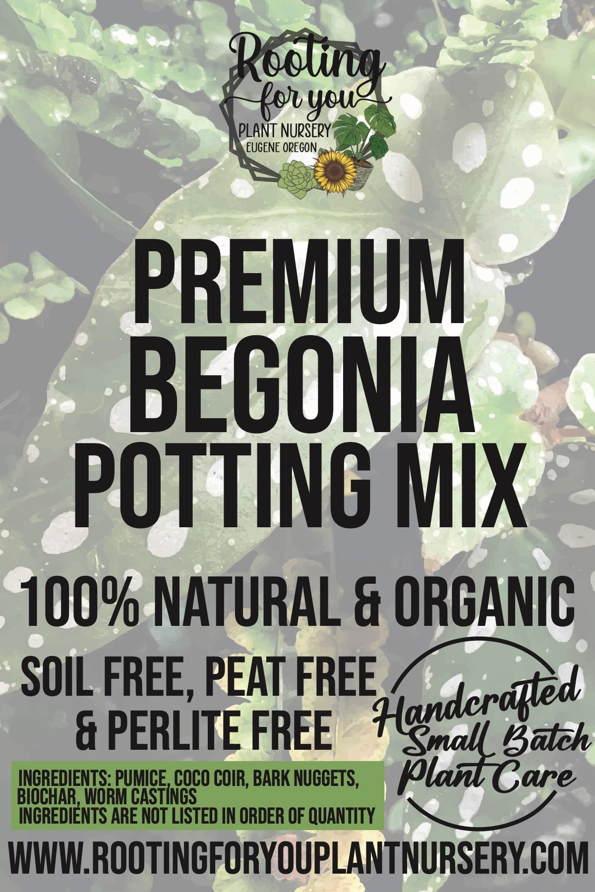 best potting mix for begonias BEGONIA Premium Potting Mix