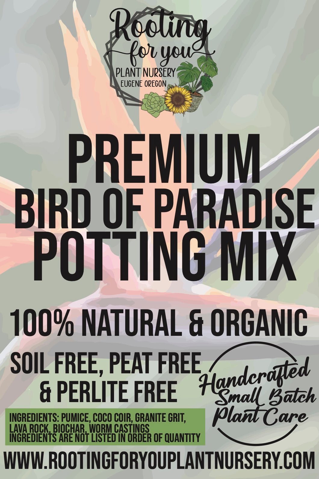 Bird of Paradise Premium Potting Mix