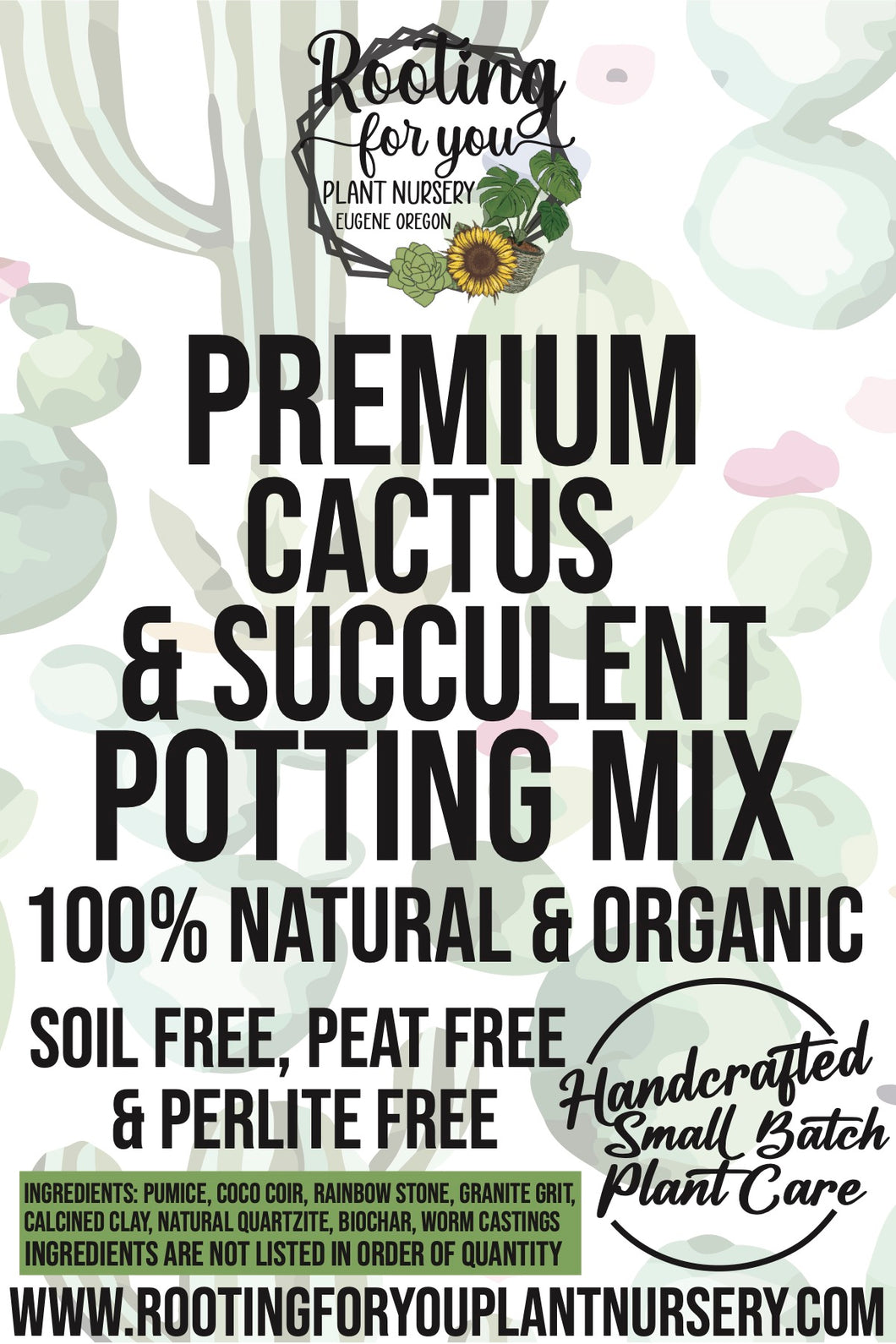 CACTUS & SUCCULENT Premium Potting Mix