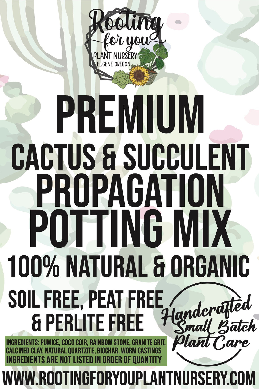 CACTUS & SUCCULENT Propagation Premium Potting Mix