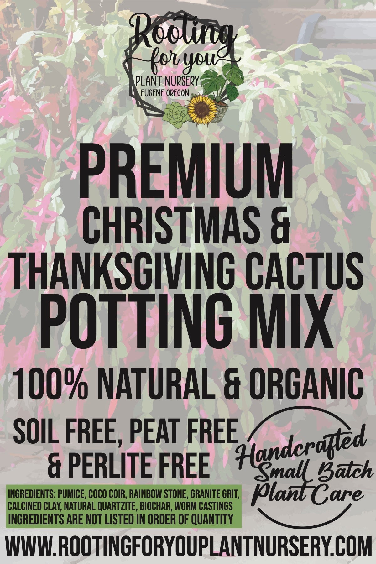 christmas cactus soil mix Premium Vegetable Garden Potting Mix