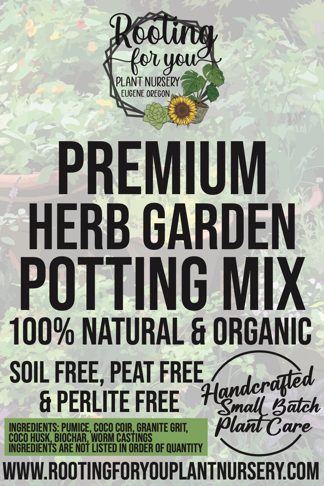 Herb Garden Premium Potting Mix