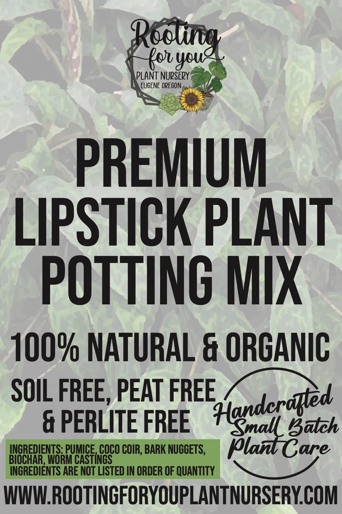 lipstick plant potting mix Premium Flower Garden Potting Mix
