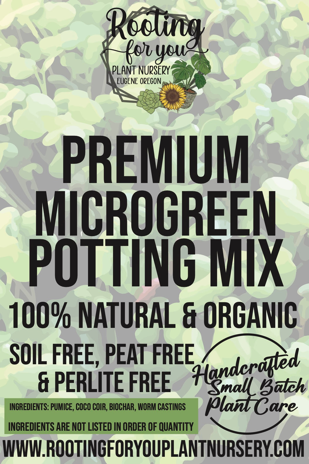 Microgreen Premium Potting Mix