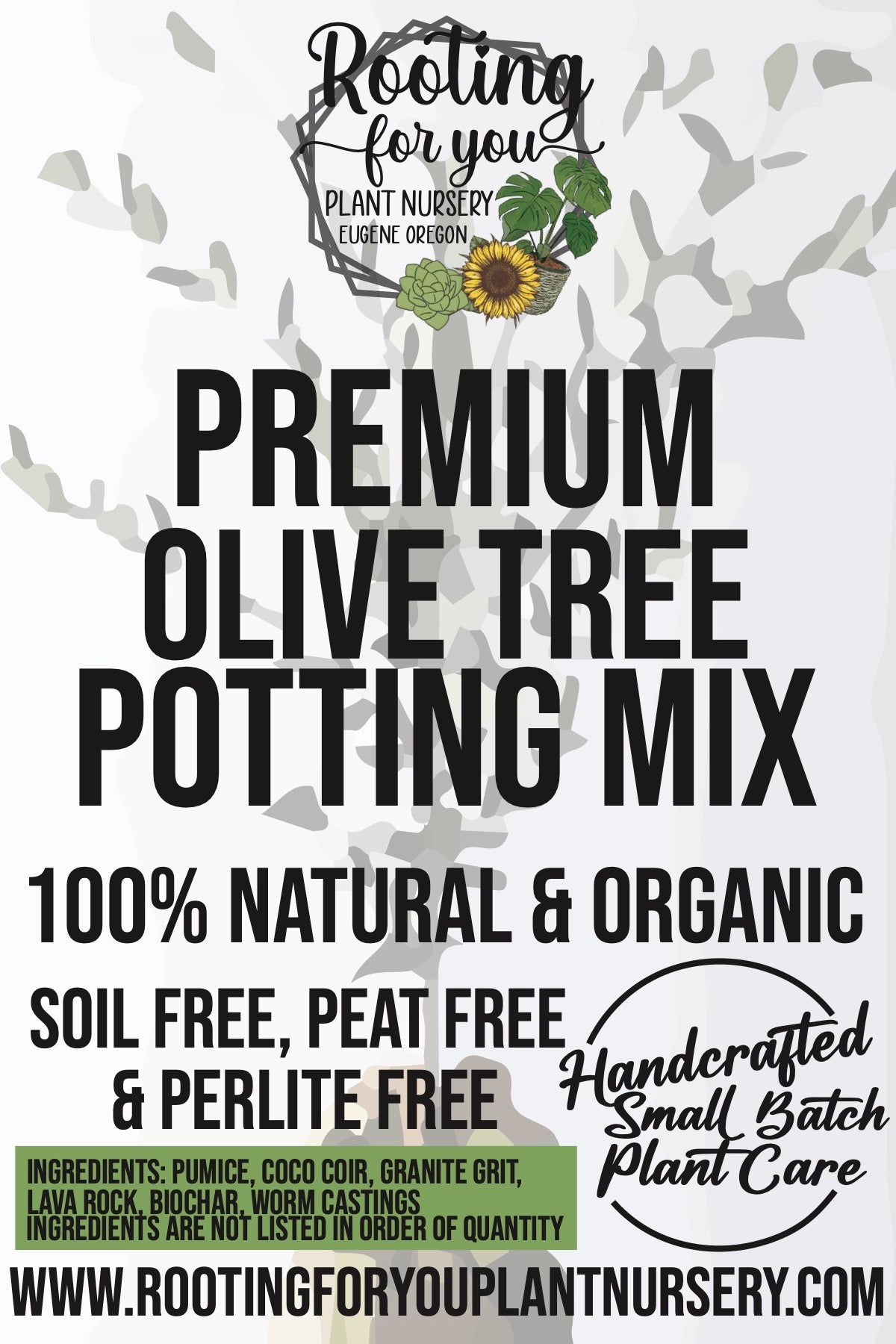 olive tree soil potting mix Fig Fruit Tree Premium Potting Mix 2 Gallon Bulk Box