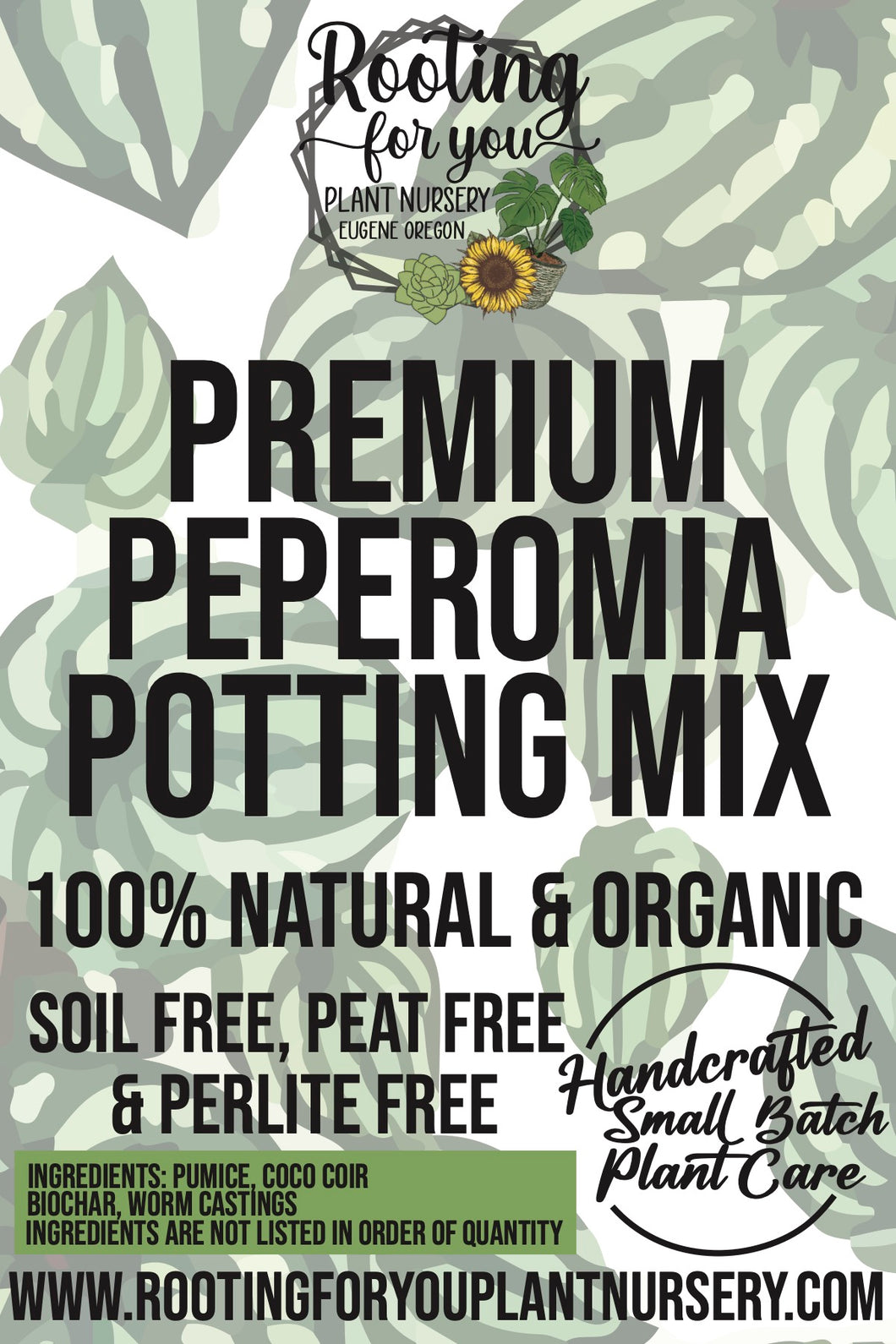 PEPEROMIA Premium Potting Mix