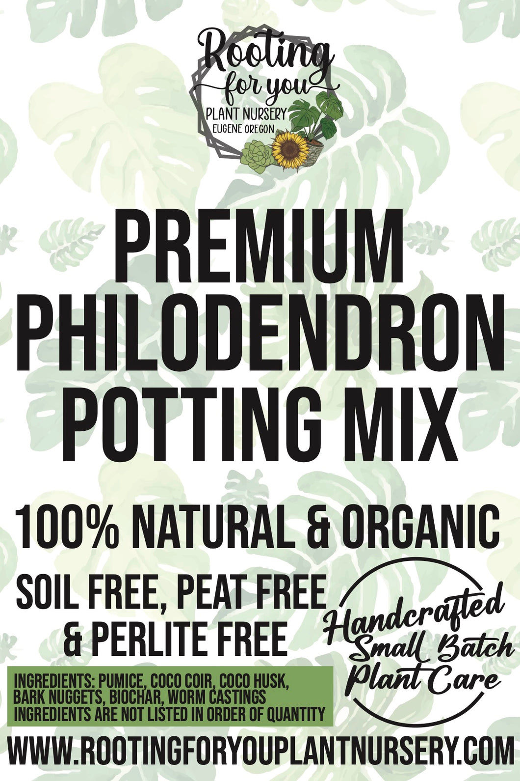PHILODENDRON Premium Potting Mix
