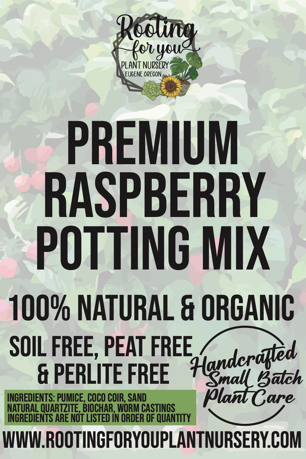 Raspberry Premium Potting Mix